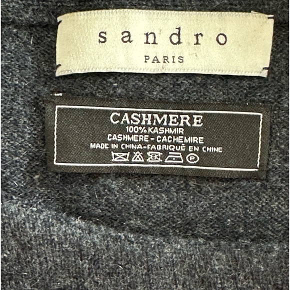 Sandro Cashmere Scoop Neck Sweater - Picture 5 of 5